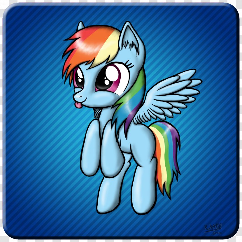 Rainbow Dash Horse Drawing Art Pony - Fictional Character Transparent PNG