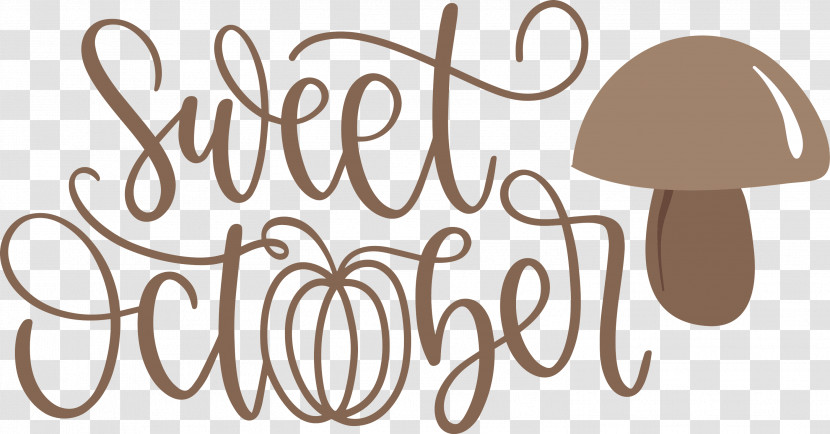 Sweet October October Fall Transparent PNG