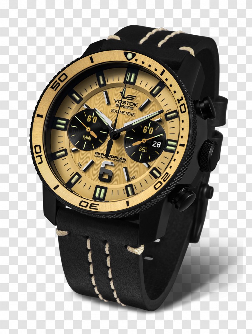 Caspian Sea Monster Baselworld Vostok Europe Watches - Strap - Watch Transparent PNG