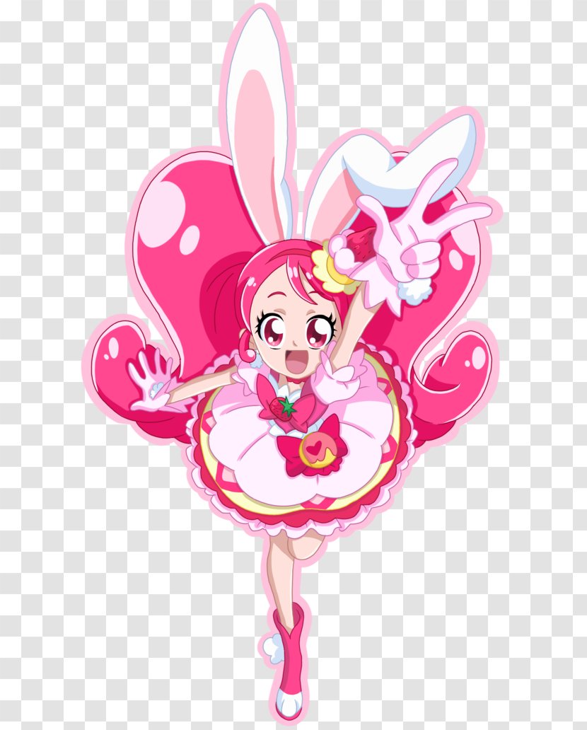 Setsuna Higashi Pretty Cure Pinkie Pie Miki Aono Love Momozono - Watercolor - Whip Transparent PNG