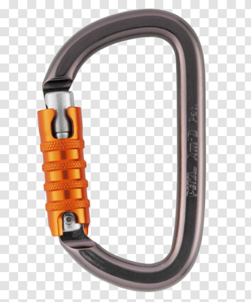 Petzl Carabiner Black Diamond Equipment Climbing Rope - Sports - European Certificate Transparent PNG