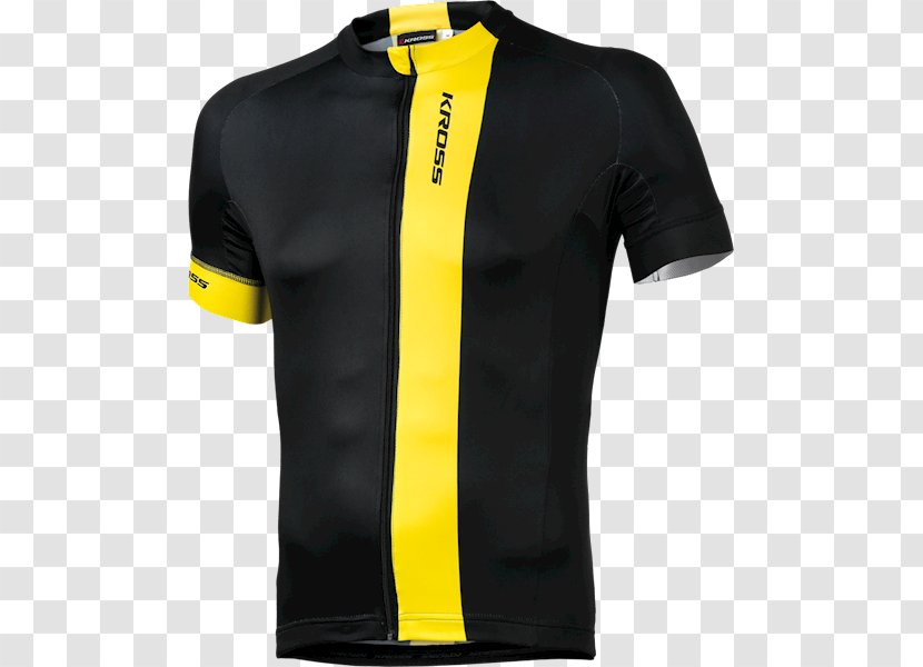 Kross SA Bicycle Clothing Yellow Glove - Tennis Polo Transparent PNG