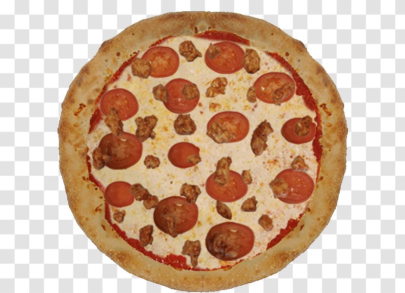 Sicilian Pizza Cuisine Cheese Pepperoni Transparent PNG