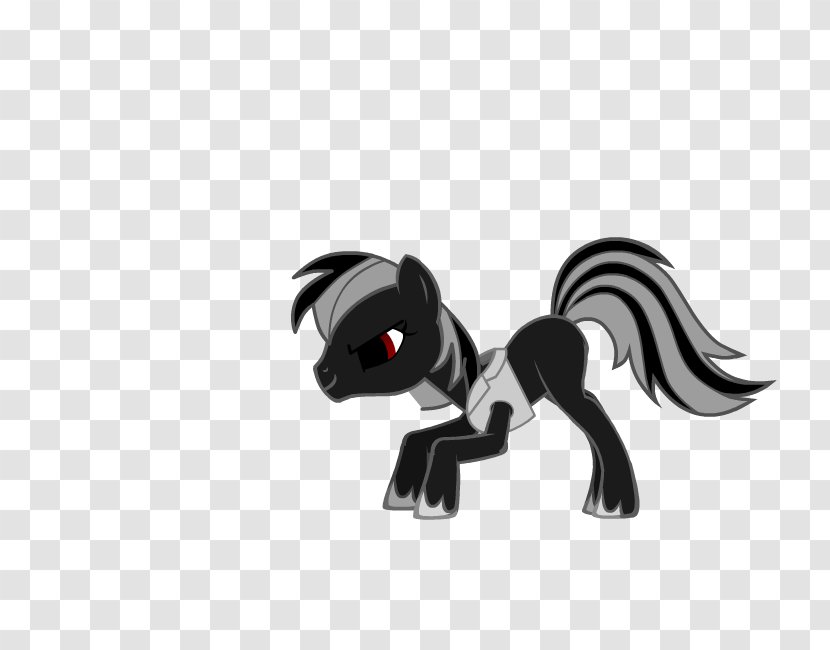 Pony Horse Cat Dog Canidae - Black Transparent PNG