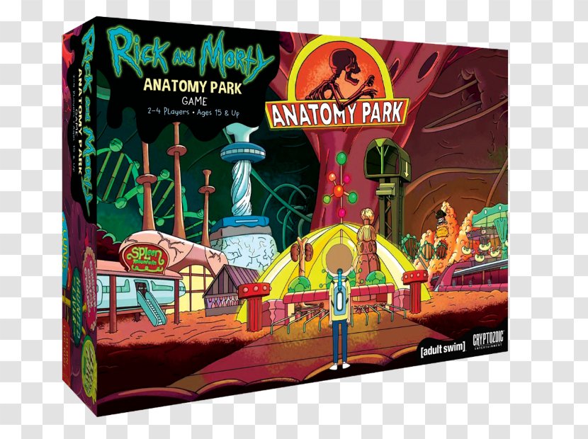 Cryptozoic Entertainment Rick And Morty: Anatomy Park Board Game Morty Smith - Meeseeks Destroy - Inside The Box Games Transparent PNG