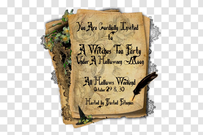 Witchcraft Tea Party YouTube - Magic Transparent PNG