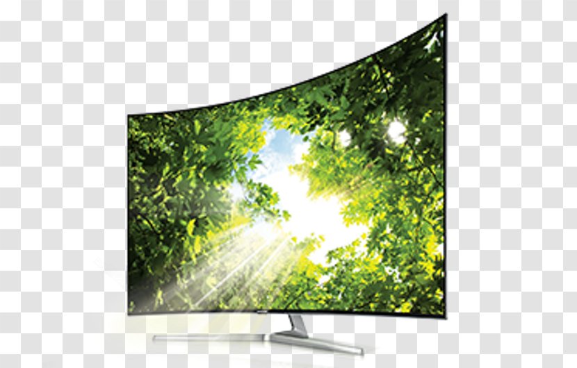 4K Resolution Ultra-high-definition Television LED-backlit LCD Samsung - Ks9500 - Non-urban Scene Transparent PNG