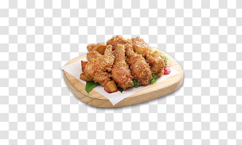Crispy Fried Chicken Karaage Nugget - Fingers Transparent PNG