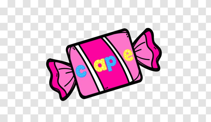 Pink M Clip Art - Design - Candy Shop Transparent PNG