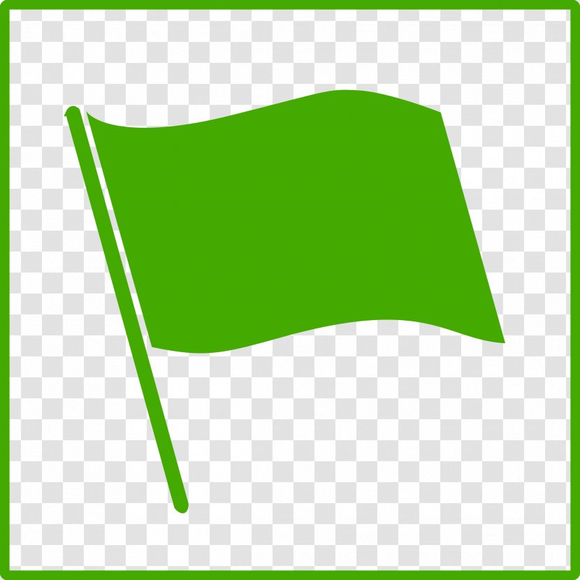 Flag Pictogram Clip Art - Flagpole - Green Flags Icon Transparent PNG