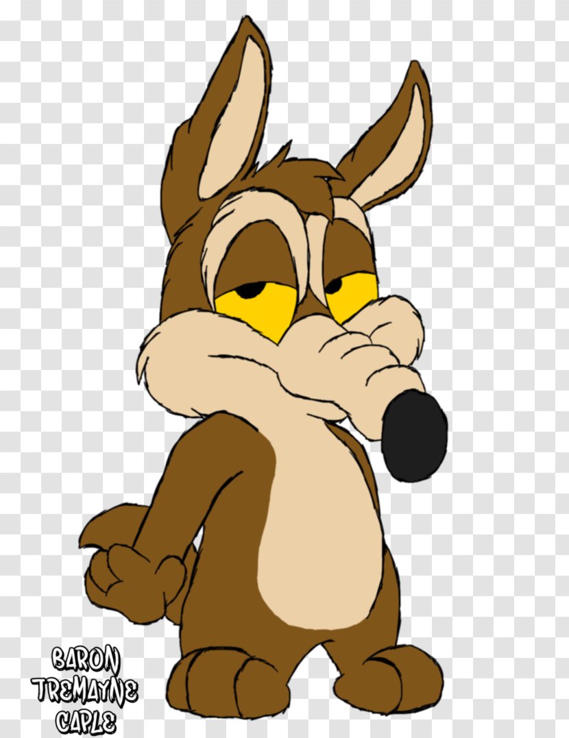 Wile E. Coyote And The Road Runner Dog Clip Art - E Transparent PNG