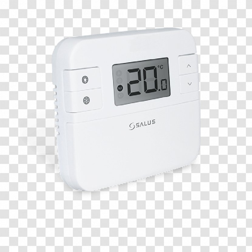 Room Thermostat Salus RT310RF Central Heating - Electronics Transparent PNG