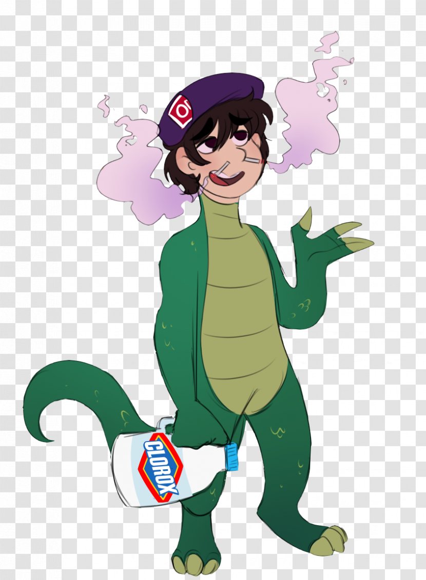 Fan Art Drawing - Green - Lizard Transparent PNG