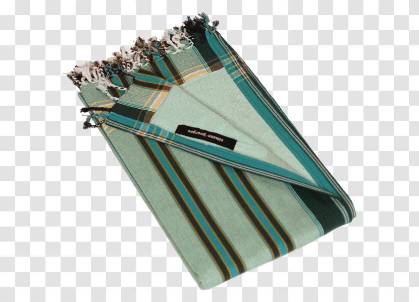 Cloth Napkins Turquoise Kikoi Mint - Pagne Traditionnel Transparent PNG