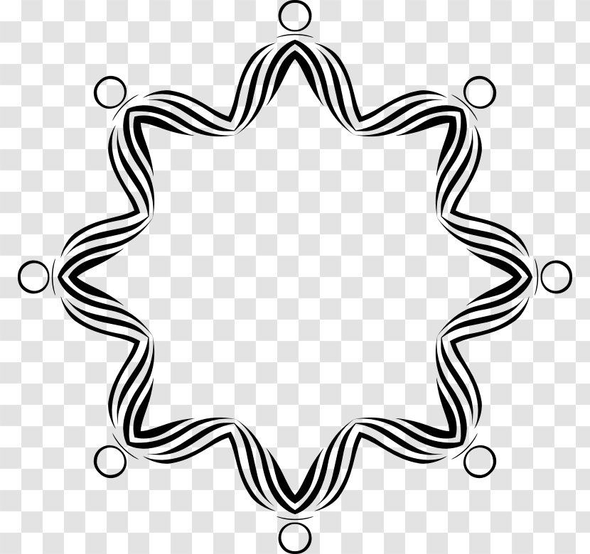 Art Ornament Clip - White - Ornamental Transparent PNG