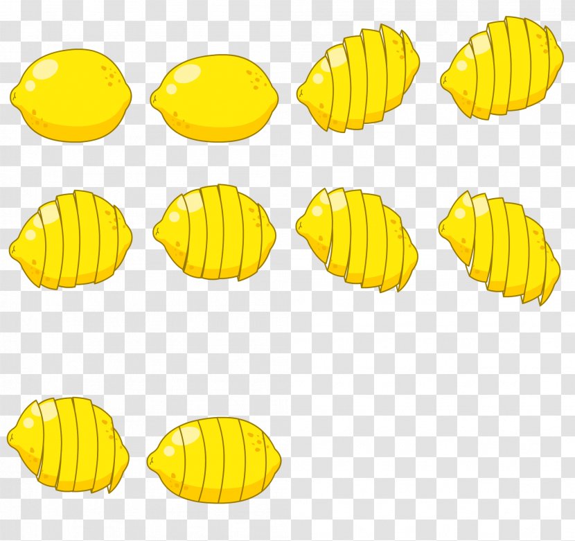 Lemon Commodity - Food Texture Transparent PNG