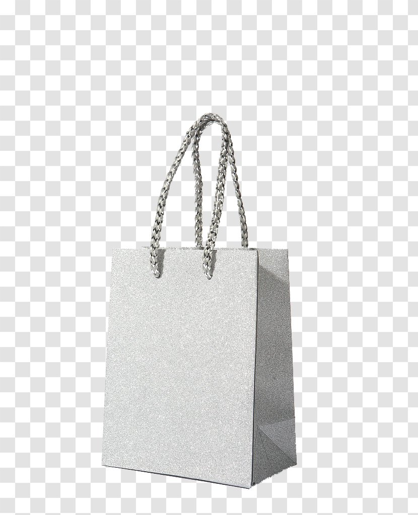 Tote Bag Shopping Paper - White Transparent PNG