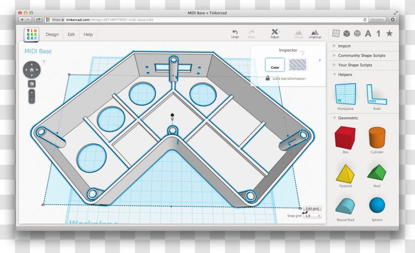 Autodesk 123D YouTube 3D Modeling Blender Tutorial - Text - Geometry Box Transparent PNG