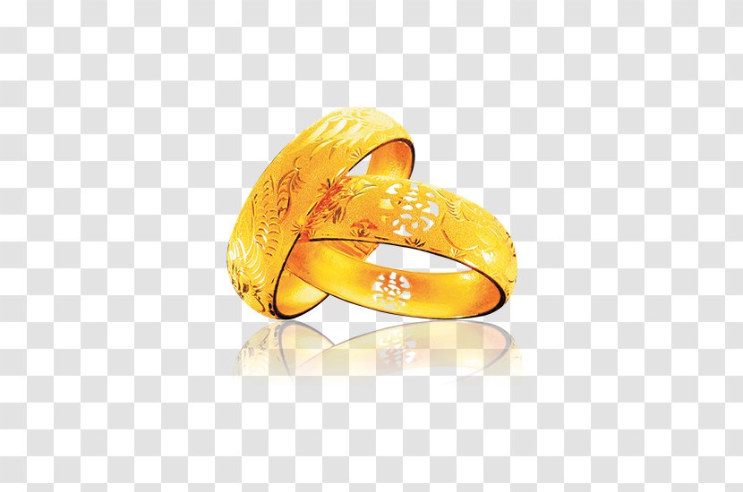 Gold Wedding Ring - Diamond Transparent PNG