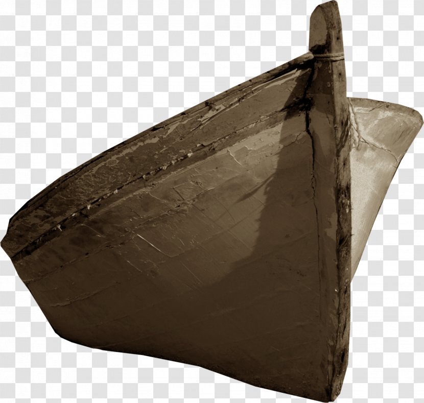 Brown Boat Ship Clip Art - Holzboot Transparent PNG