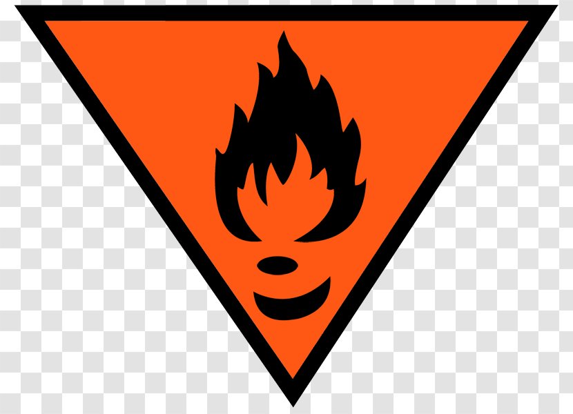 Hazard Symbol Combustibility And Flammability Dangerous Goods Globally Harmonized System Of Classification Labelling Chemicals Workplace Hazardous Materials Information - Adr - Graphic Design Transparent PNG