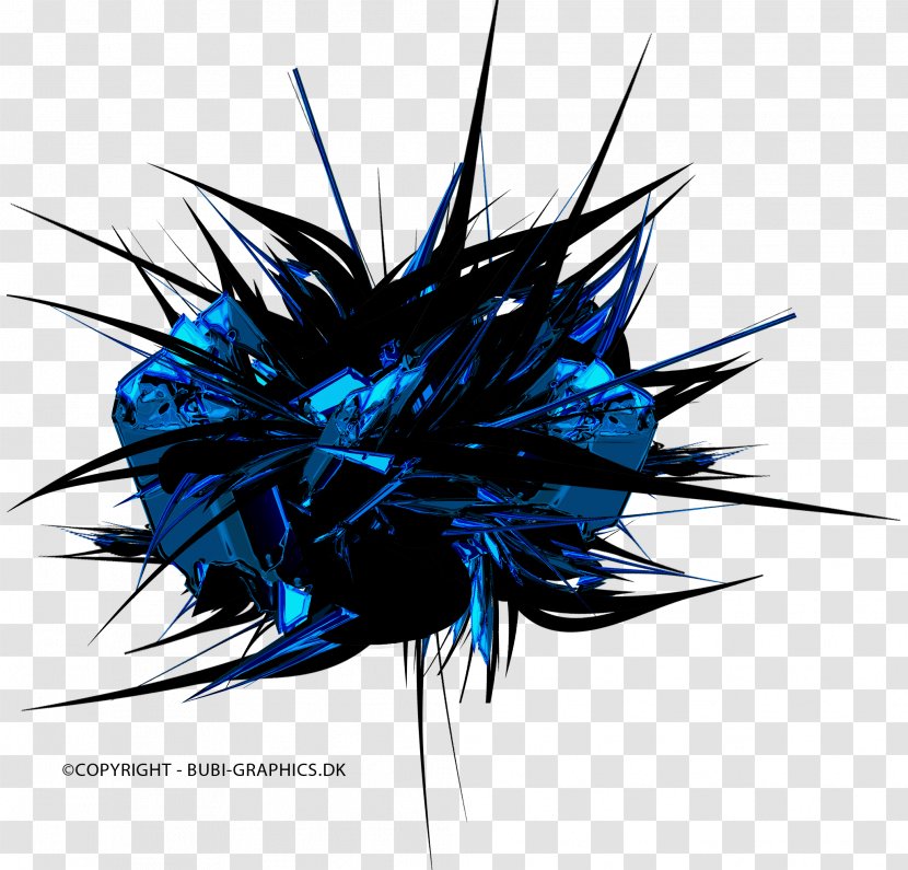 Bleu-violet 3D Computer Graphics Rendering Desktop Wallpaper - Abstract Art - 3d Transparent PNG