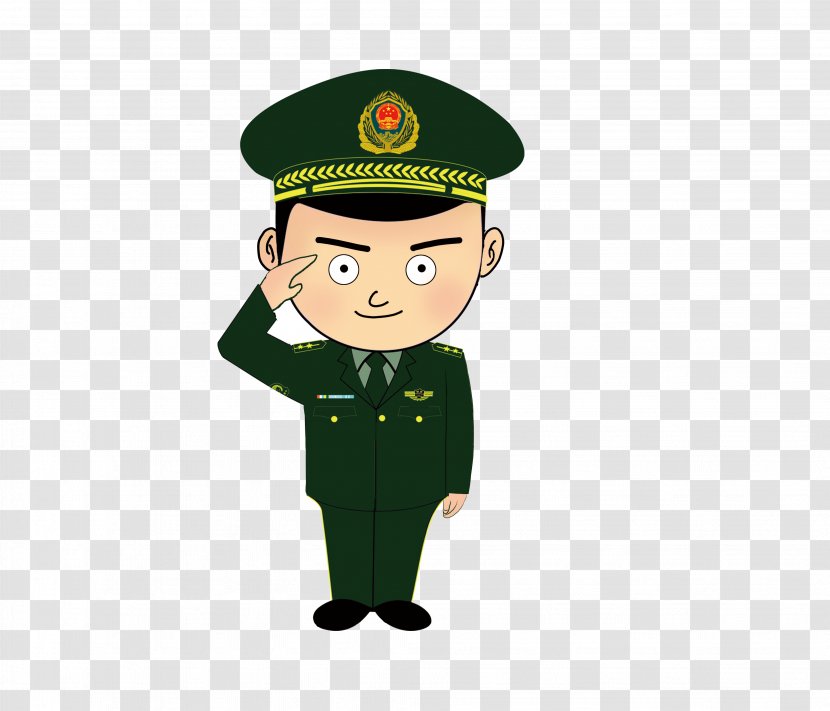 Police Officer Cartoon Car - Comics - Floating Transparent PNG