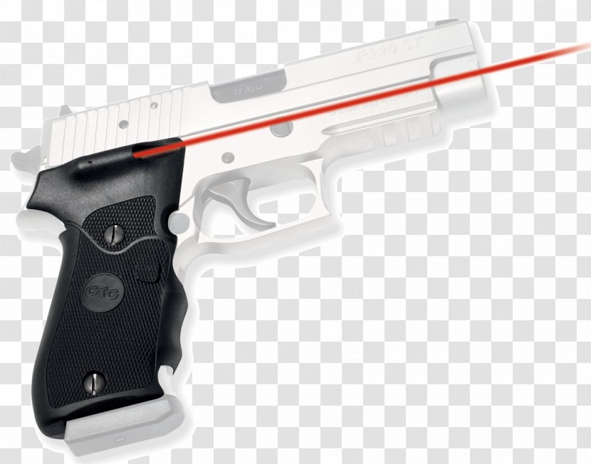 SIG Sauer P220 Firearm Sight Crimson Trace - Laser Gun Transparent PNG