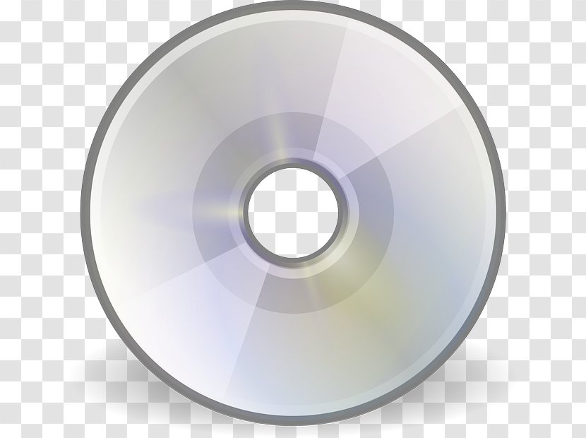 Compact Disc DVD CD-ROM Illustration - Flower - Disk Picture Transparent PNG