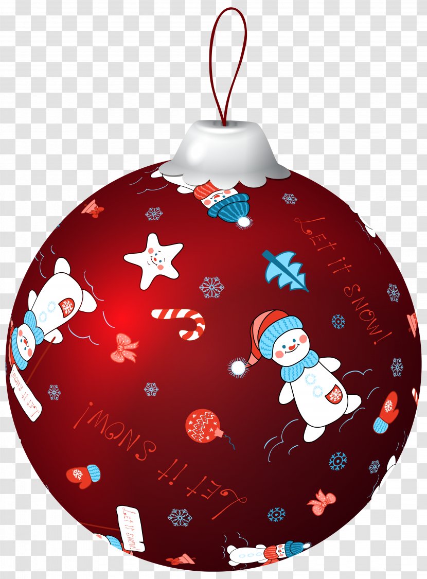 Christmas Ornament YouTube Clip Art - Decoration - Red Ball Transparent PNG