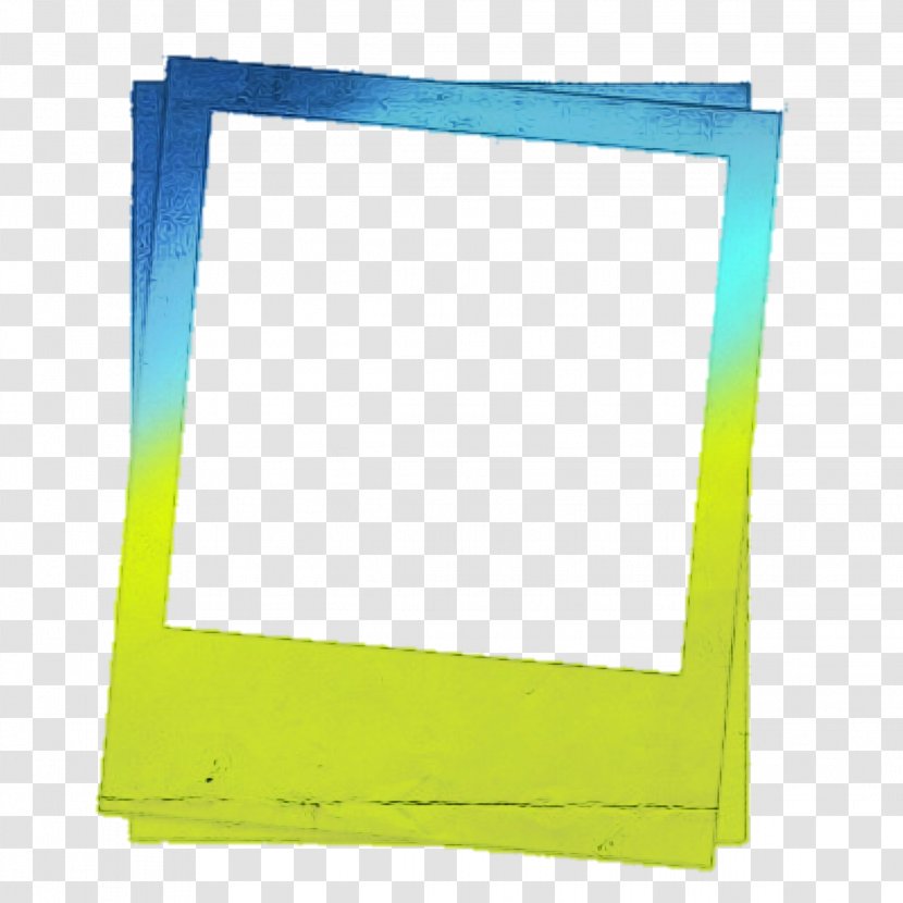 Background Yellow Frame - Picture Frames Transparent PNG