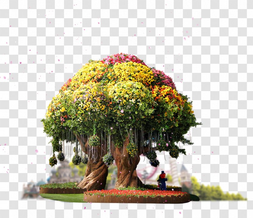 Download Adobe Illustrator Computer File - Grass - Fantasy Tree Transparent PNG