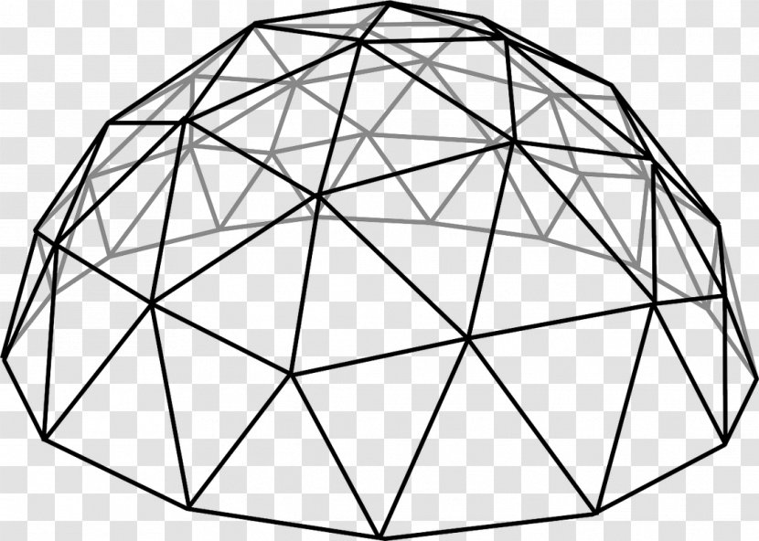 Geodesic Dome Jungle Gym Clip Art - Area Transparent PNG