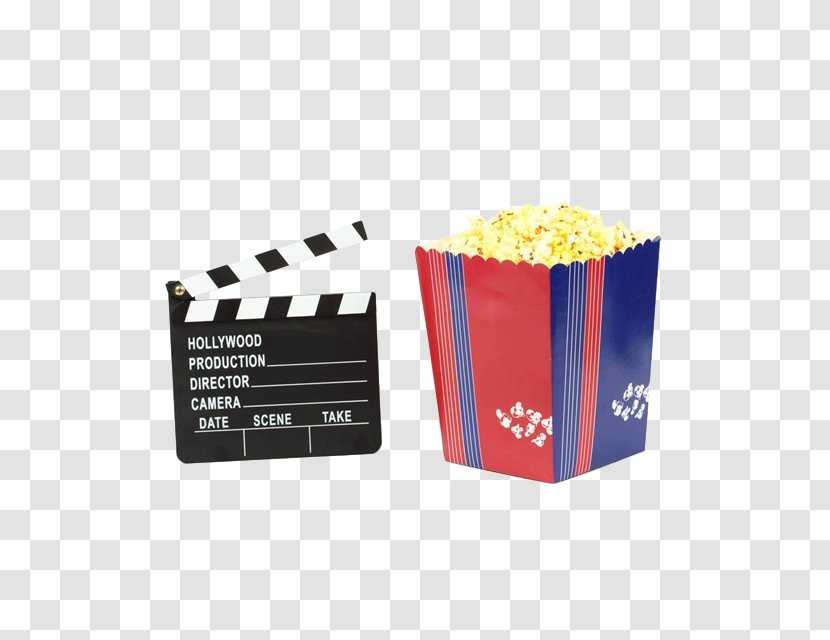 Film Director Clapperboard Directors Chair Scene - John Wayne - This Card And Popcorn Transparent PNG