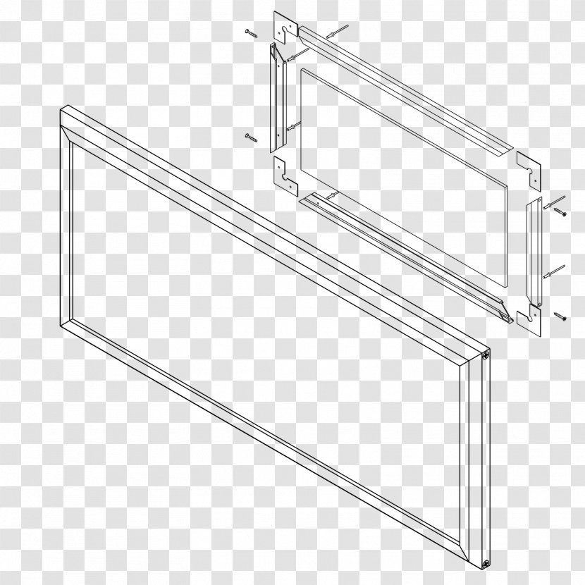 Ashby Trade Sign Supplies Ltd Signage Systems Wall Framing Picture Frames - Border Mounted Transparent PNG