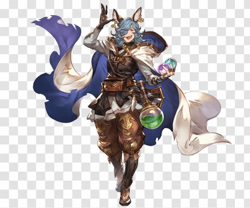 Granblue Fantasy Character TV Tropes Game - Silhouette - Frame Transparent PNG