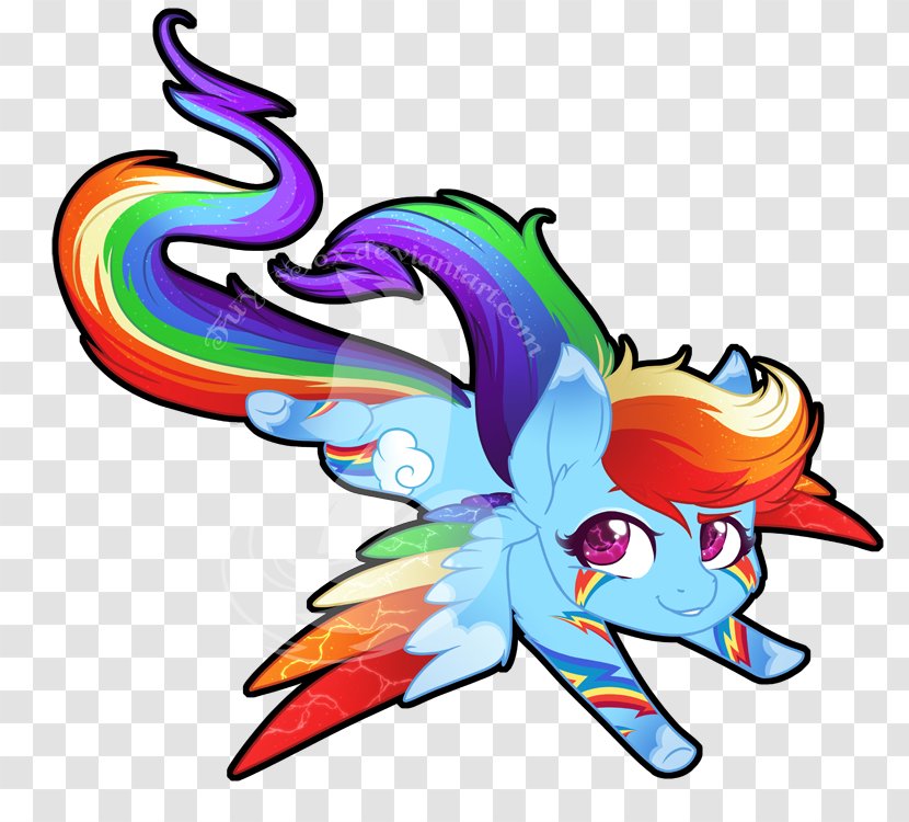 Rainbow Dash Pony Twilight Sparkle Rarity Fluttershy - Silhouette Transparent PNG