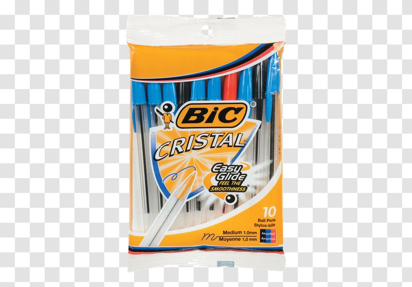 Bic Cristal Ballpoint Pen Household Cleaning Supply Transparent PNG