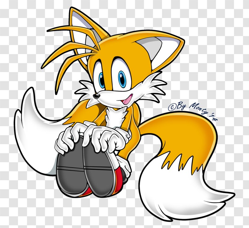 Tails Shadow The Hedgehog Sonic Advance Art - Pixel - Work Of Transparent PNG