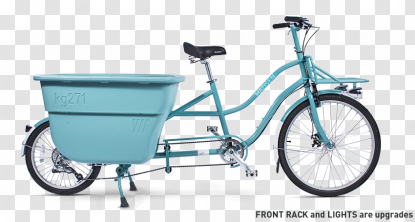 Madsen Cycles Freight Bicycle Cycling Xtracycle - Motor Vehicle - Car Cut Out Transparent PNG