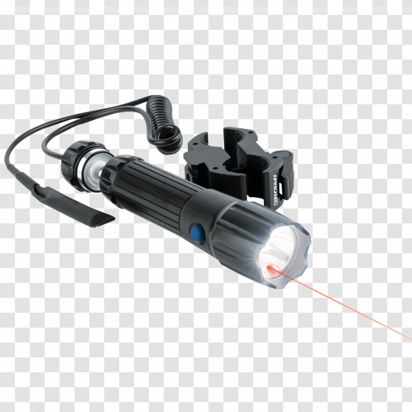 Flashlight Tactical Light Lumen Laser - Beam - Gun Transparent PNG