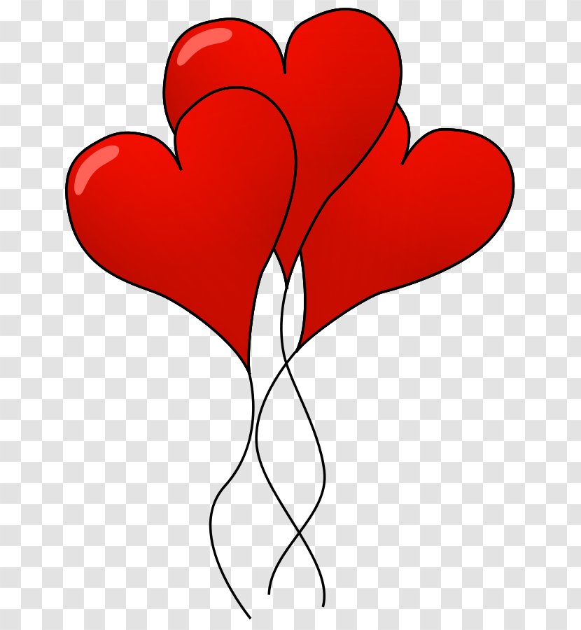 Valentines Day Free Content Heart Clip Art - Cartoon - Vector Transparent PNG