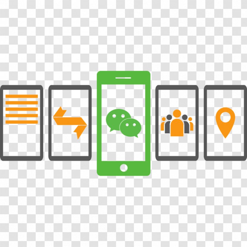 WeChat Mobile Phones Social Media App Development - Digital Marketing Transparent PNG