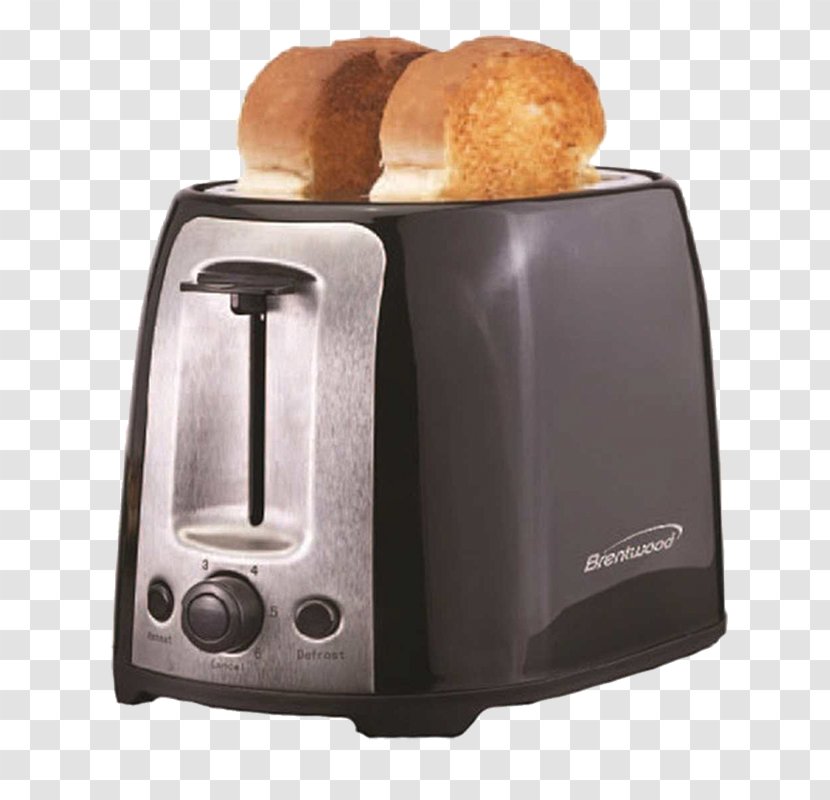 Brentwood TS-292 2-Slice Toaster Stainless Steel Home Appliance Brushed Metal - Betty Crocker 2slice - Oster Jelly Bean Transparent PNG