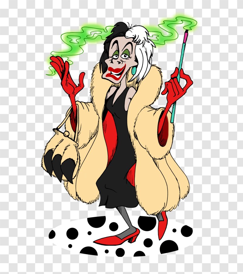 Cruella De Vil DeviantArt Clip Art - Cartoon Transparent PNG