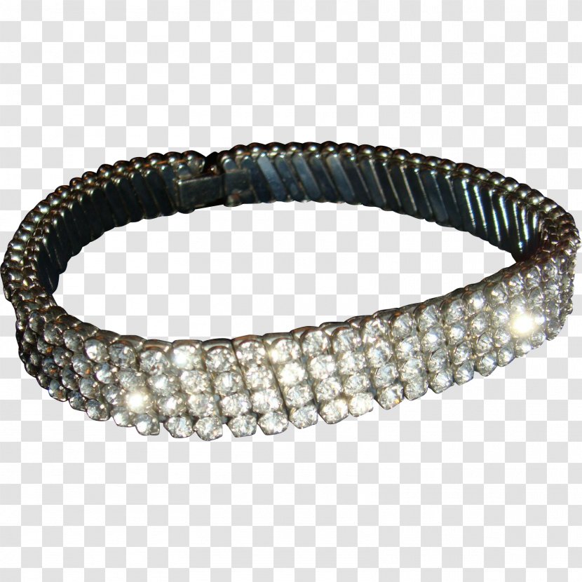 Bracelet Choker Collar Necklace Imitation Gemstones & Rhinestones - Blingbling Transparent PNG