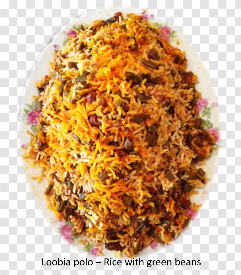 Vegetarian Cuisine Iranian Tahdig Middle Eastern Jollof Rice - 1 Plat Of Transparent PNG