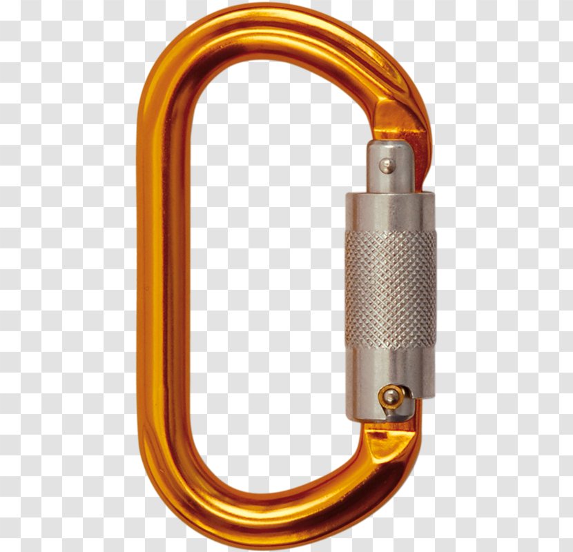 Carabiner Karabinkrog 21mm Skylotec FS Sky Holding Rope HALTESEIL RP 5 Ergogrip Work Safety Tethers - Sports Equipment Transparent PNG