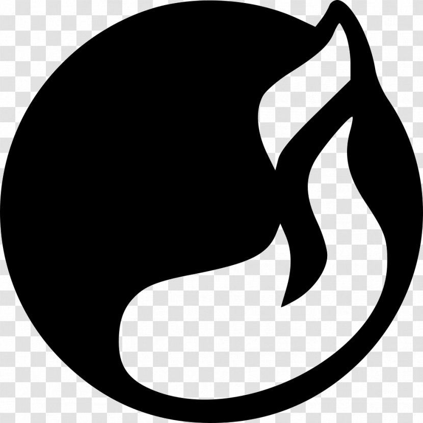 Clip Art Logo Silhouette Line Black M - Crescent - Dvd Transparent PNG