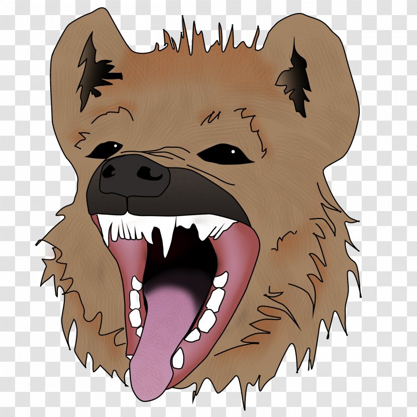 Spotted Hyena Clip Art - Cartoon Transparent PNG